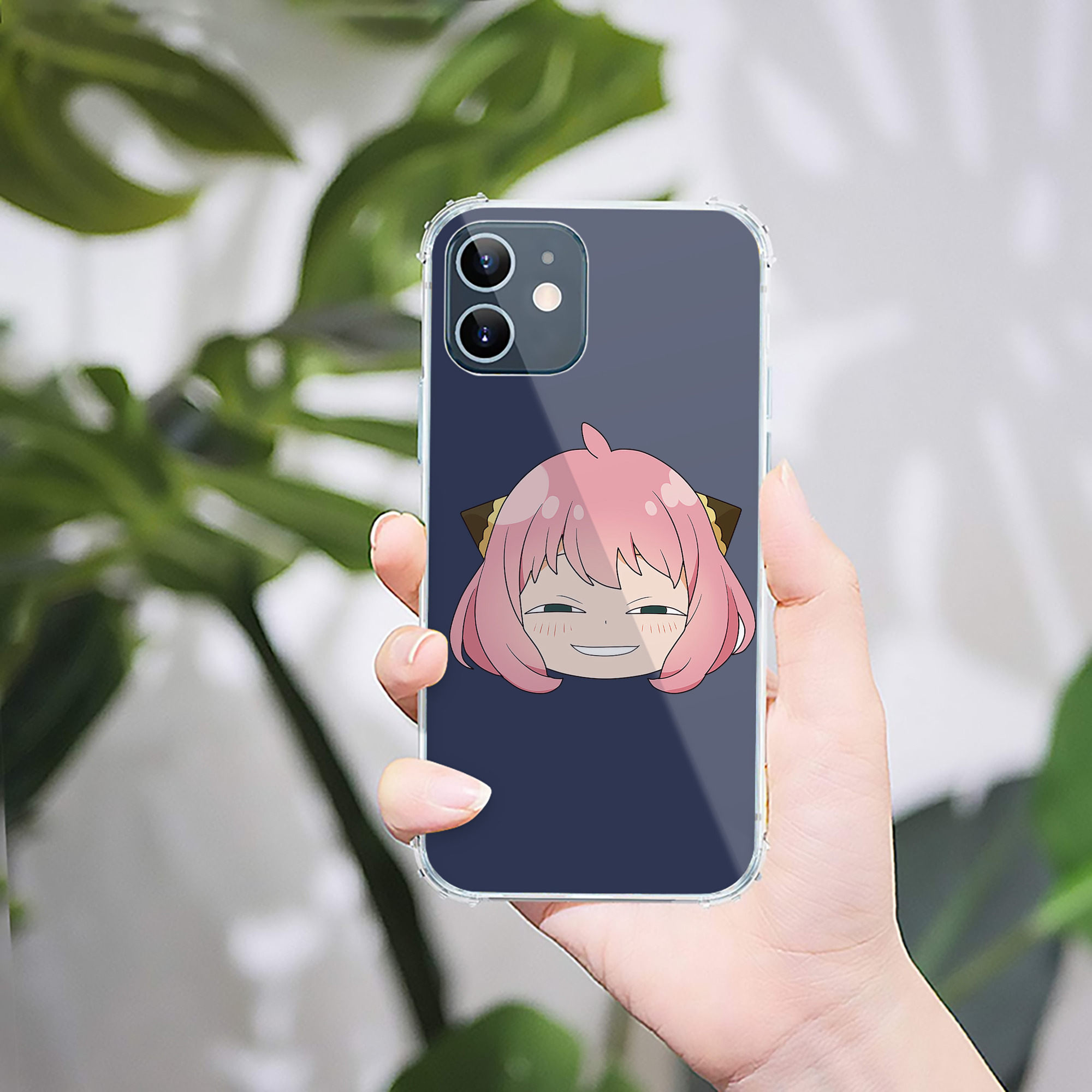 （画像用） SPY×FAMILY间谍家家酒 【iPhone 12シリーズ対応】透明スマホケース（クリアソフトケース）